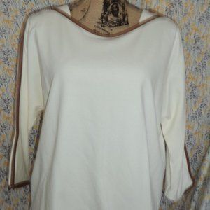 Tunic Style Shirt -- CHICOS Size 1 (Size 8 - 10)